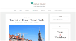 Desktop Screenshot of culturetourist.com