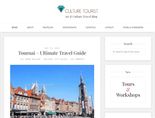 Tablet Screenshot of culturetourist.com